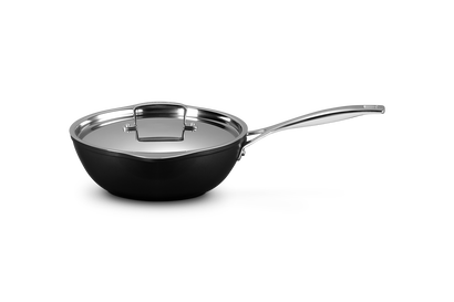 Aluminium-Antihaft Sautépfanne mit zwei Ausgießern