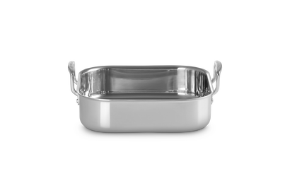 Quadratische Bratreine aus 3-ply Edelstahl