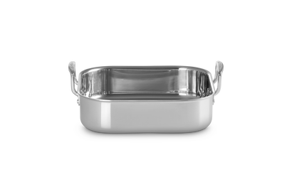 Quadratische Bratreine aus 3-ply Edelstahl
