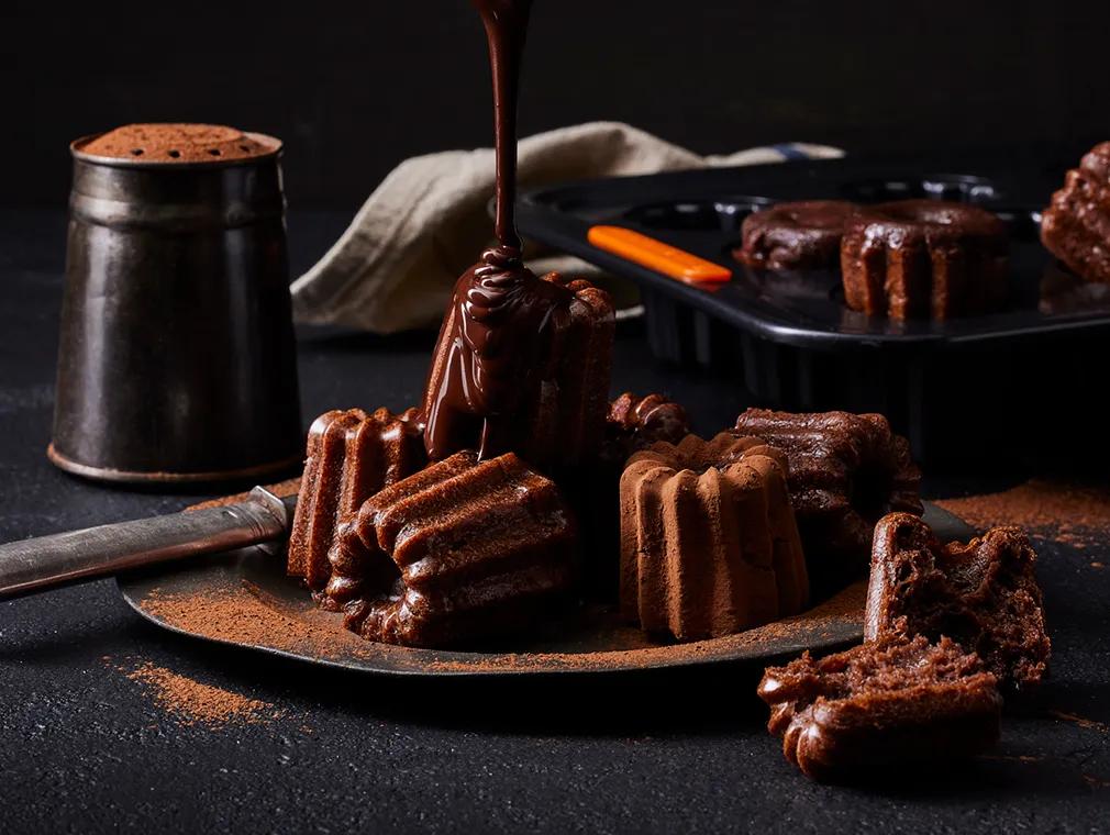Schoko-Cannelé