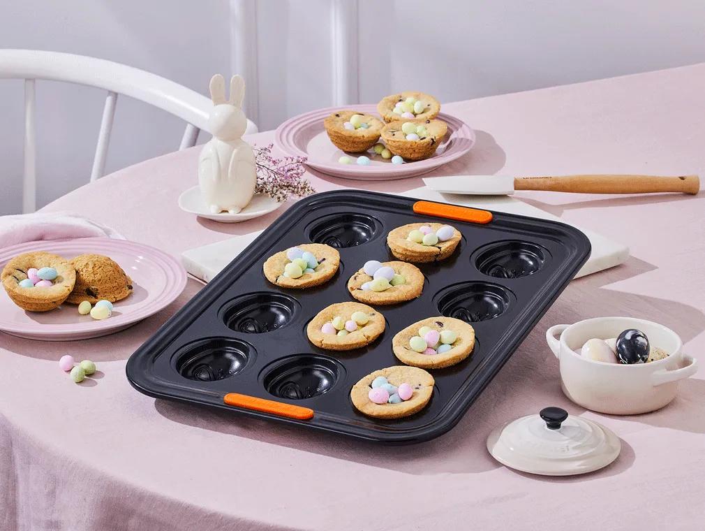 Ostercookies mit Schokolade