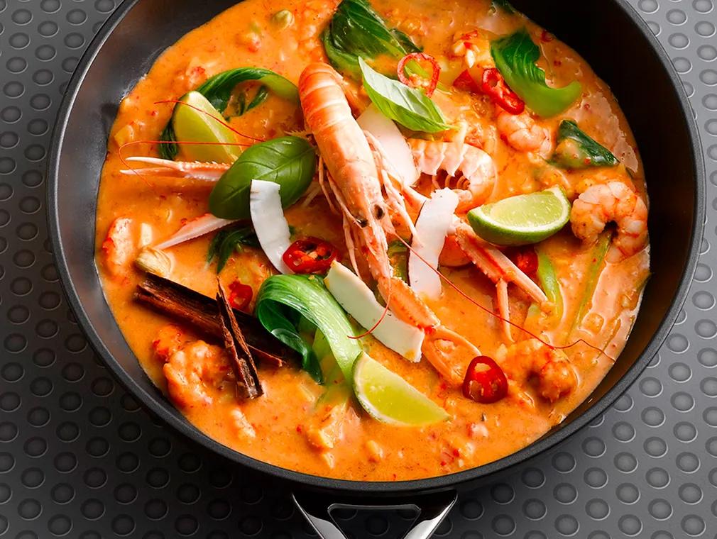 Thailändisches Garnelen-Curry