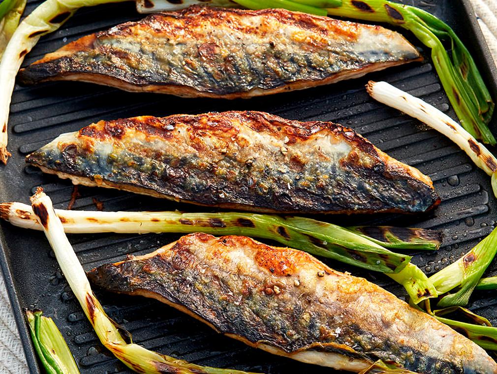 Gegrillte Makrele