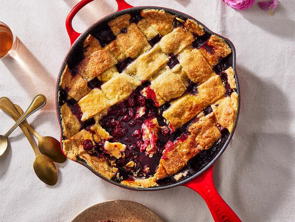 Kirsch-Gitterkuchen