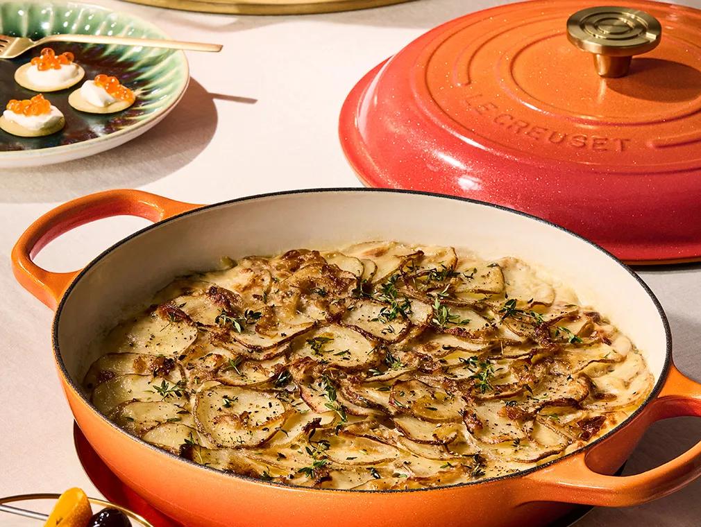 Getrüffeltes Kartoffelgratin