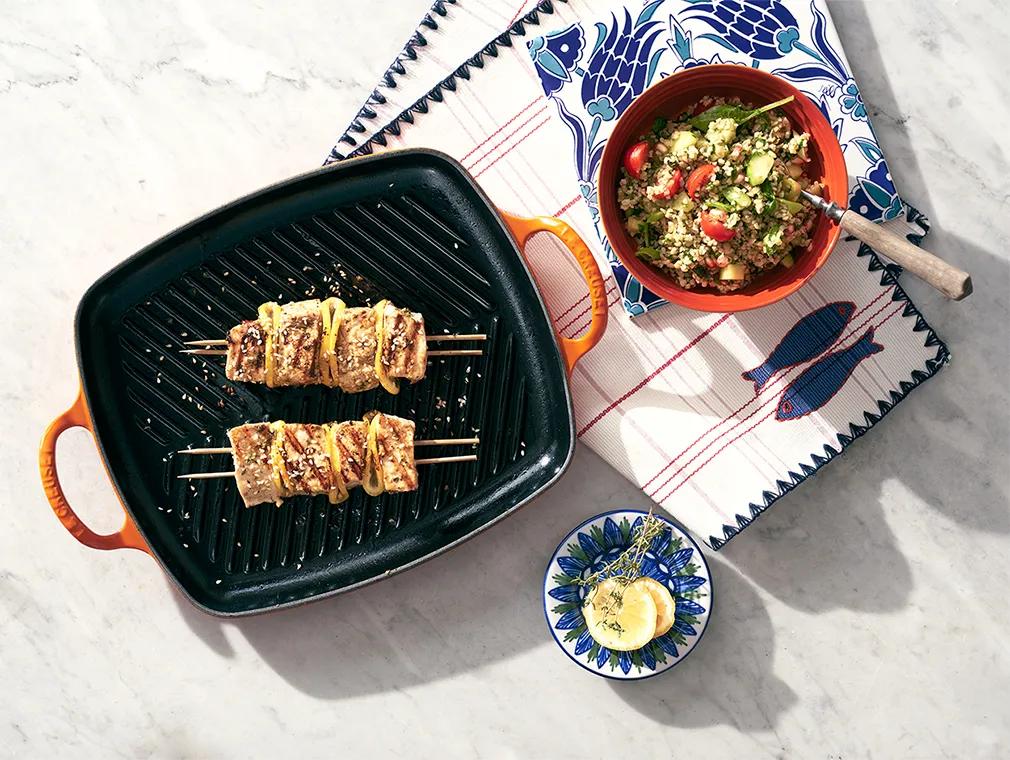 Fisch Kebabs
