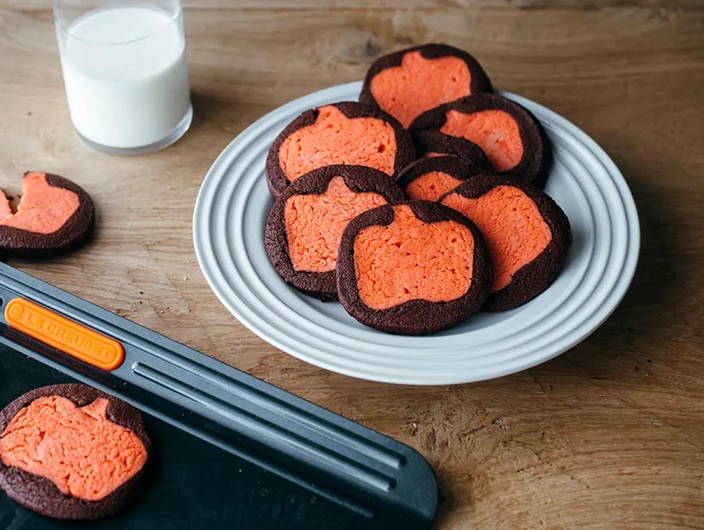 Slice-and-Bake-Kürbiscookies