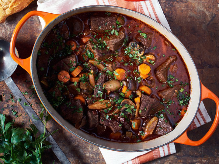 Le Creuset At Official Bœuf Bourguignon