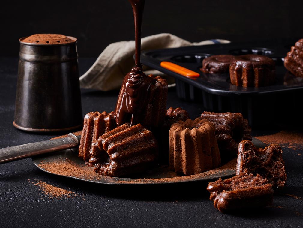 Schoko-Cannelé