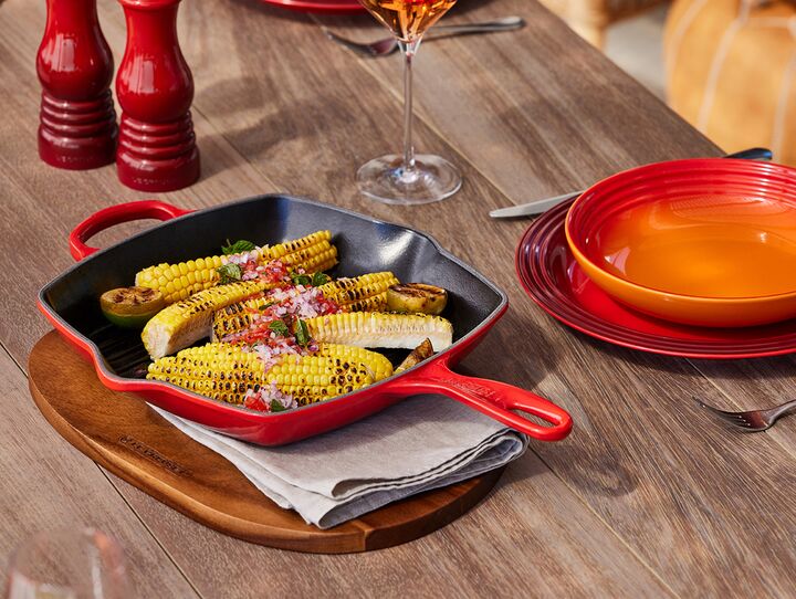 Gegrillter Mais mit Pico de Gallo | Le Creuset AT