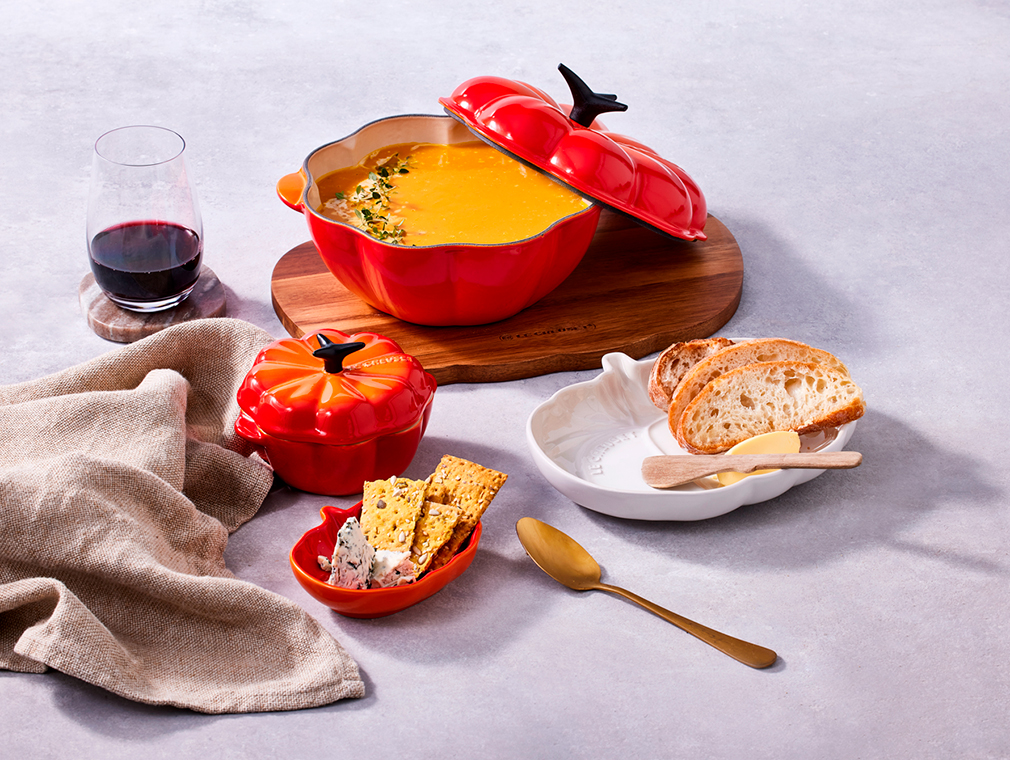 Kürbissuppe aus dem Ofen