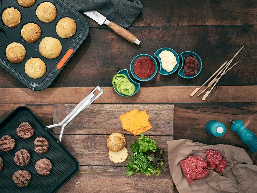 Selbstgemachte Burger-Buns